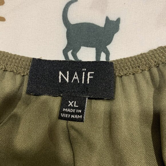 NaiF Ruffle Sleeve Dress - Picture 3 of 4